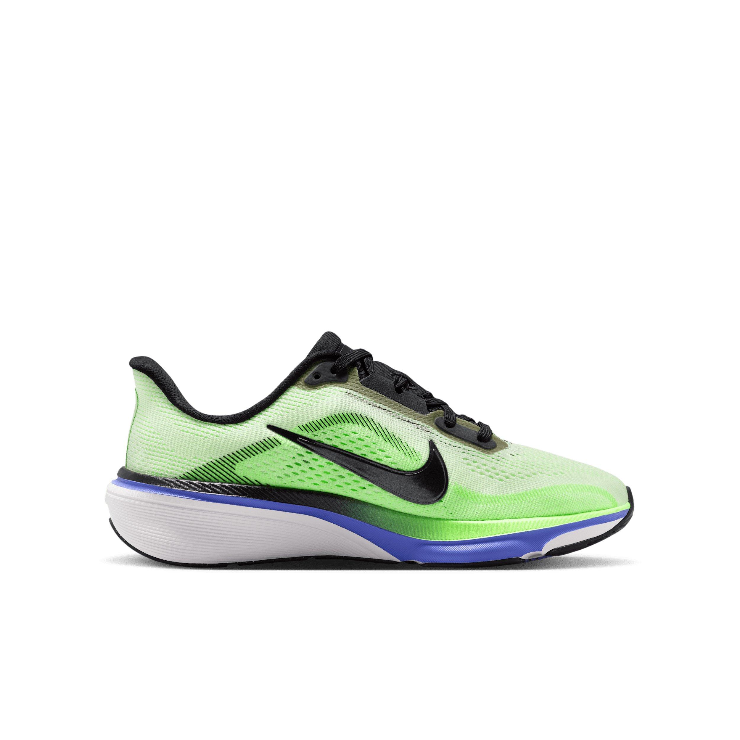 Nike Pegasus 42 "Volt Tint/Sapphire/Lime Blast/Black Spruce" Grade School Boys' Running Shoe - VOLT/SAPPHIRE/LIME/SPRUCE